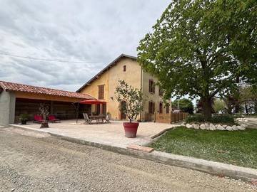 Location de vacances pour 8 personnes, avec jardin et vue, animaux acceptés à Le Fousseret