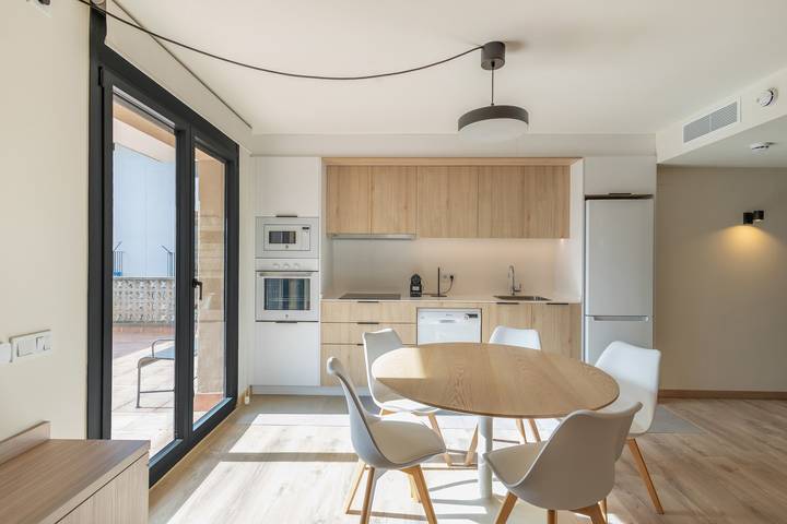 Appart’hôtel pour 4 personnes, avec Balcon