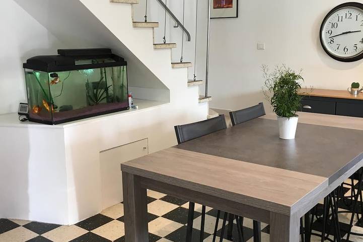 Maison de vacances pour 6 personnes, avec balcon et jardin