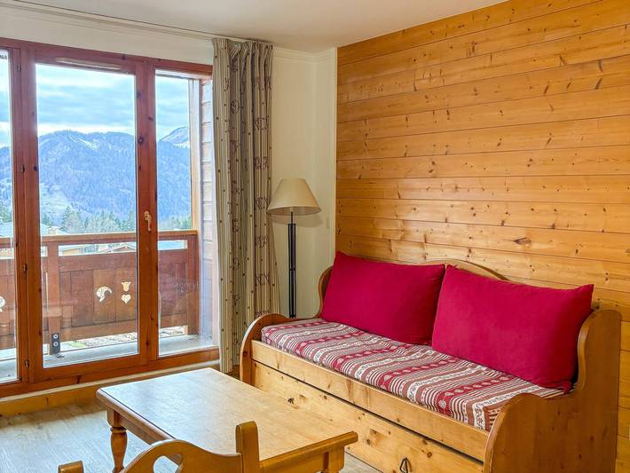 Chalet pour 4 personnes, avec balcon et piscine à Notre-Dame-de-Bellecombe - 2