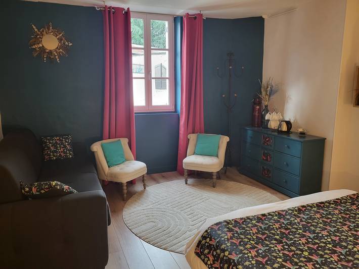 Chambre d’hôte pour 5 personnes, avec Jardin dans Maine-et-Loire