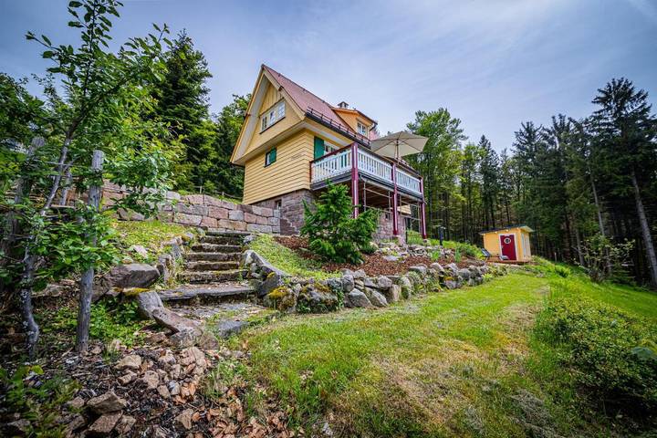 Ferienhaus für 4 Personen, mit Balkon und Terrasse sowie Garten und Sauna in Sasbachwalden - 4