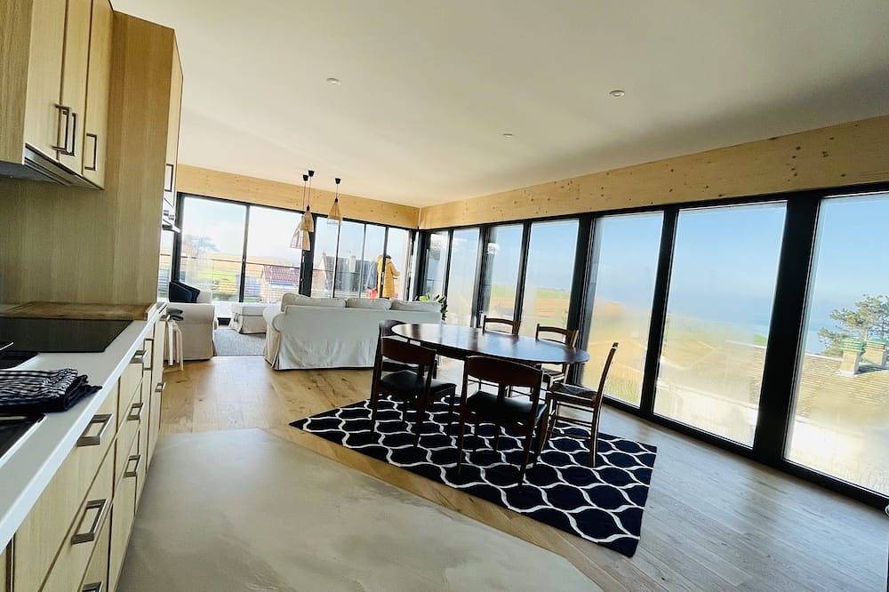Le cube, architect-designed villa with sea view in Quiberville, Región de Dieppe