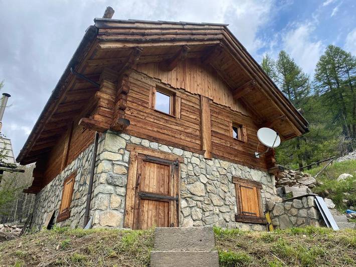 Chalet pour 11 personnes, avec Terrasse ainsi que Jardin et Vue à Guillestre