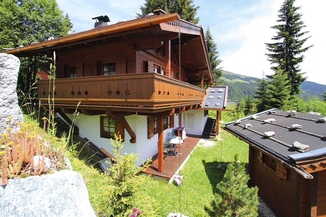 Ganze Wohnung, Chalet in Königsleiten nahe Skipisten in Königsleiten, Kitzbüheler Alpen