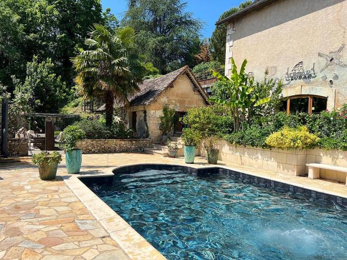 Location de vacances pour 4 personnes, avec piscine à Saint-Front-de-Pradoux - 2