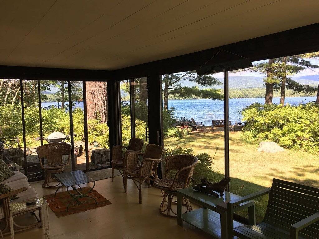 Squam Lake, atemberaubende Aussicht, privater friedlicher Rückzugsort in Moultonborough, Squam Lake