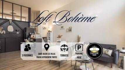 Gîte pour 3 personnes, avec terrasse à Saint-Julien-les-Villas