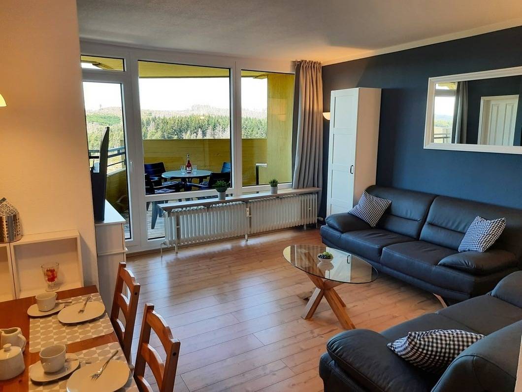 Apartamento vacacional entero, Apartamento de vacaciones para 4 personas con balcón in Hohegeiß, Harzvorland