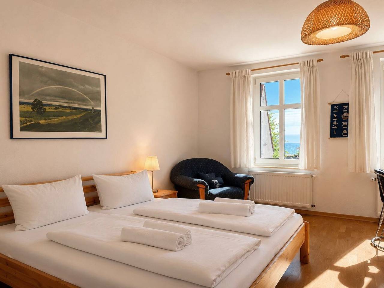 Ganze Wohnung, Ferienhaus Am Ufer - Ferienwohnung "Strandluft" in Sassnitz, Nationalpark Jasmund