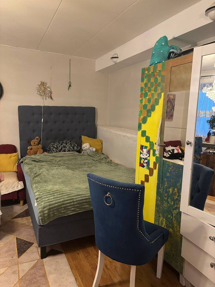 Studio för 2 Personer, med utsikt samt trädgård och havsutsikt, med husdjur i Uppsala