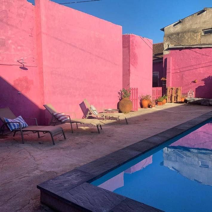 Casa rural para 8 personas, con Balcón y Terraza además de Jardín y Piscina en Santarém