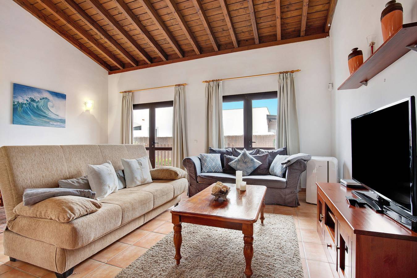 Charmante Villa "Susana" mit Bergblick, Garten, Terrasse & Pool in Villaverde, La Oliva