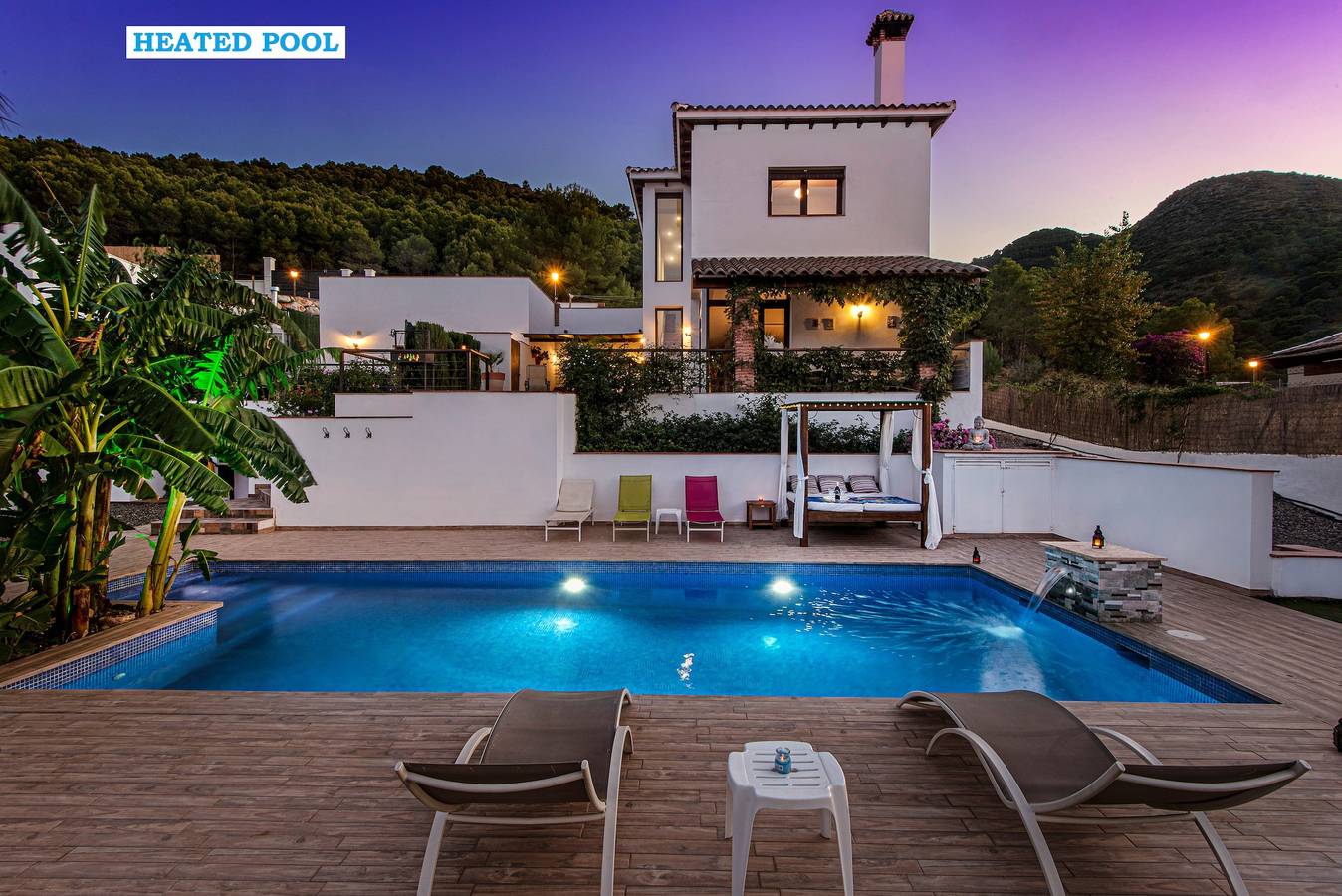 Familienvilla nahe Málaga mit beheiztem Pool und Platz für 12 Personen in Pinos de Alhaurín, Alhaurín de la Torre