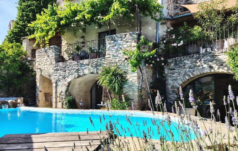 Chambre d’hôte pour 2 personnes, avec jardin et vue ainsi que piscine et terrasse - 1