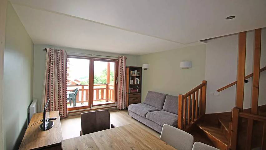 Gîte pour 8 personnes, avec piscine ainsi que balcon et vue à Puy-Saint-Vincent - 3