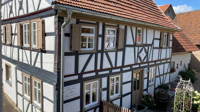 Ferienhaus für 4 Personen, mit Sauna und Terrasse sowie Whirlpool und Garten in Rhön-Bayern - 4