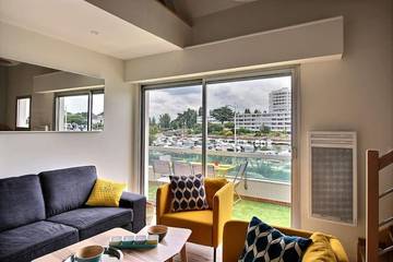 Gîte pour 5 personnes, avec vue et terrasse dans Office De Tourisme Du Pouliguen