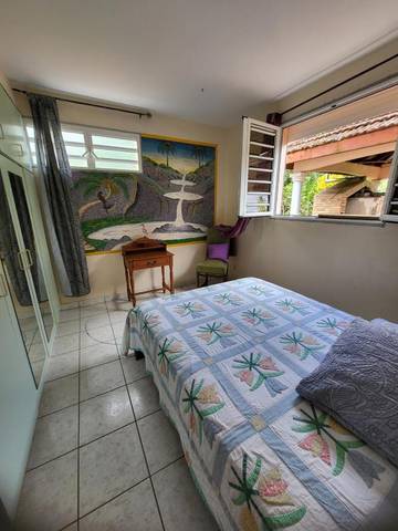 Gîte pour 2 personnes, avec terrasse et jardin à Rivière-Pilote
