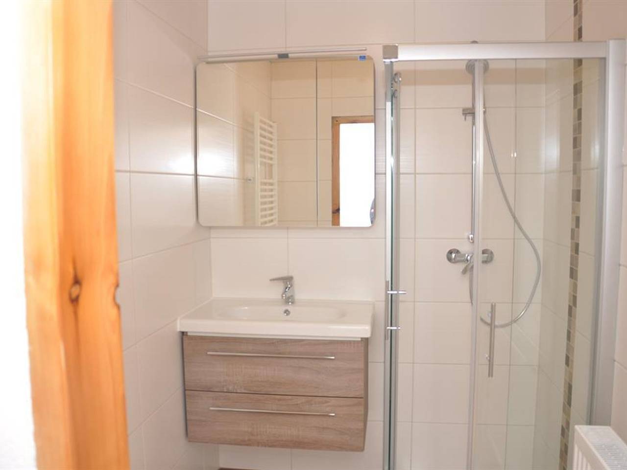 Ganze Ferienwohnung, Ferienhof Berger - Fewo Bosruck, Toilette und Bad/Dusche getrennt in Roßleithen, Totes Gebirge