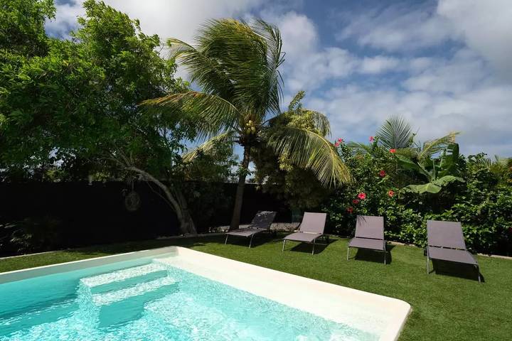Location de vacances pour 9 personnes, avec piscine et jardin à Anse-Bertrand - 3