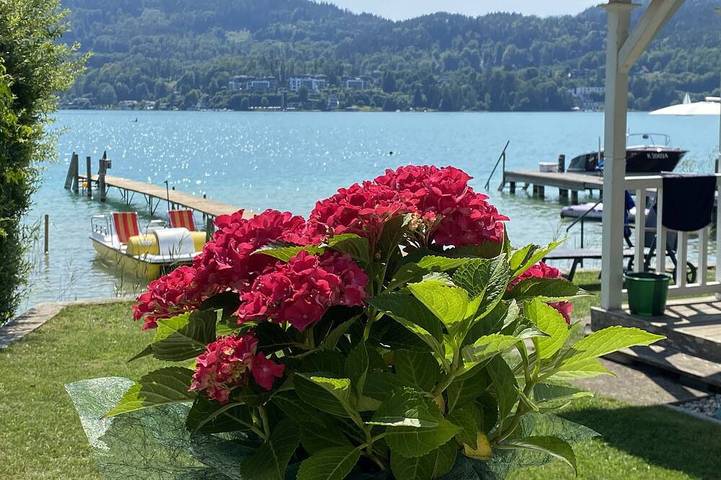 Ferienhaus für 6 Personen, mit Balkon und Garten