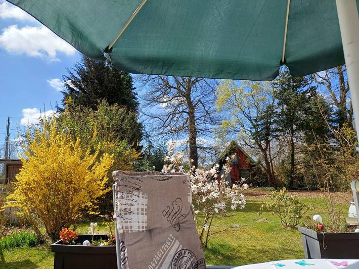 Ferienwohnung für 4 Personen, mit Balkon/Terrasse und Terrasse sowie Garten in Altes Land Stade