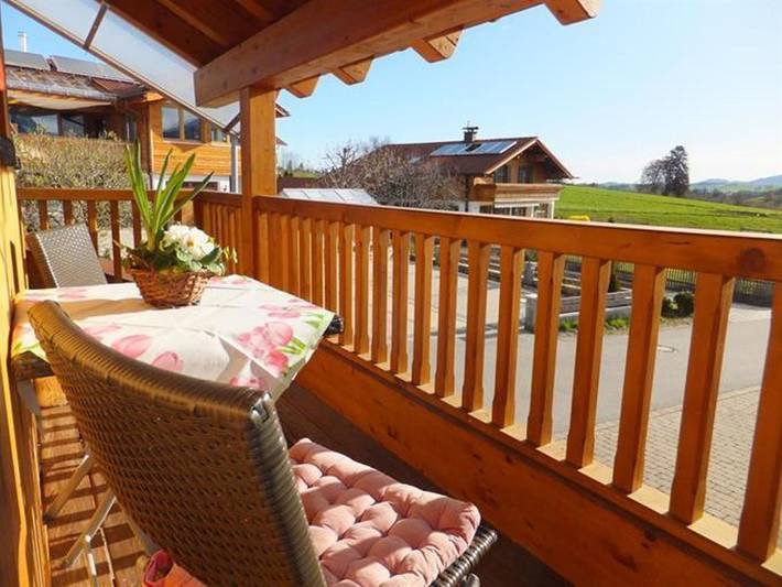 Ferienwohnung für 2 Personen, mit Balkon, kinderfreundlich im Allgäu
