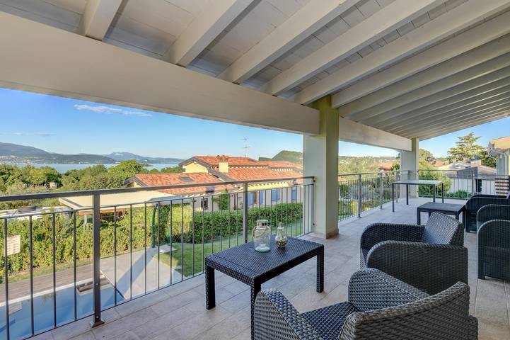 Ferienwohnung für 6 Personen, mit Seeblick und Balkon in Manerba del Garda - 4
