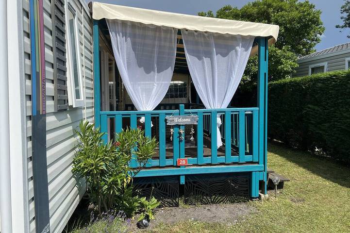 Camping pour 6 personnes, avec Terrasse