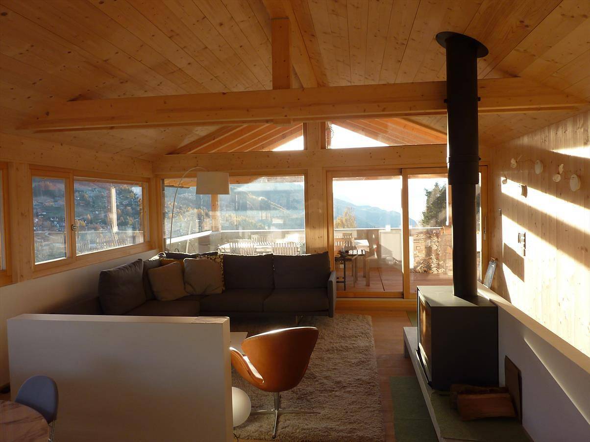 Bellevue n°37, bright, modern chalet in Chalais, Wallisian Alps
