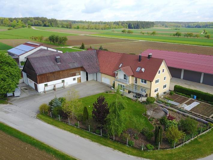 Ferienhaus für 4 Personen, mit Balkon und Balkon/Terrasse sowie Terrasse und Garten in Bayerisch Schwaben - 3