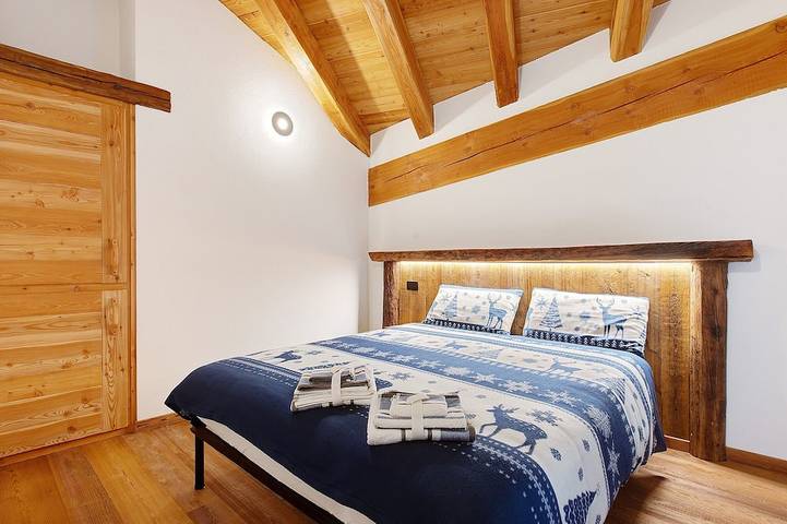 Gîte pour 4 personnes, avec jardin et balcon à Rhêmes-Notre-Dame