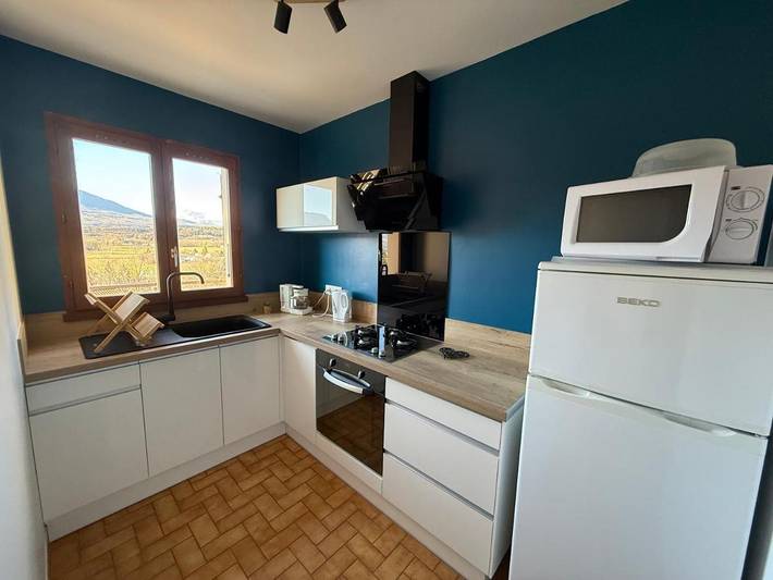 Location de vacances pour 4 personnes, avec jardin ainsi que terrasse et vue, animaux acceptés à Tallard - 3