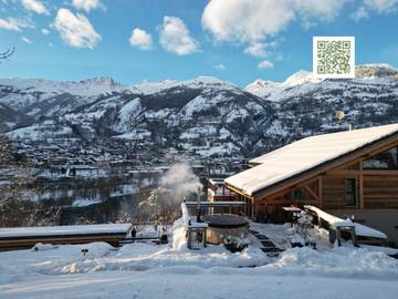 Maison d’hôte pour 4 personnes, avec vue et jardin ainsi que sauna et vue sur le lac dans Parc National de la Vanoise