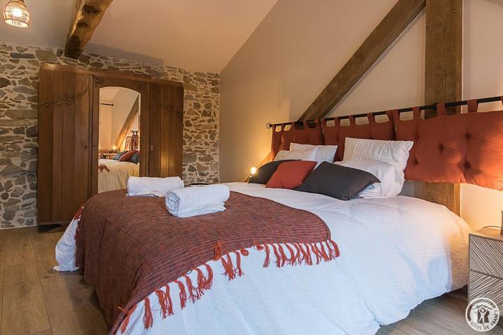 Chambre d’hôte pour 3 personnes, avec Terrasse ainsi que Jardin et Vue