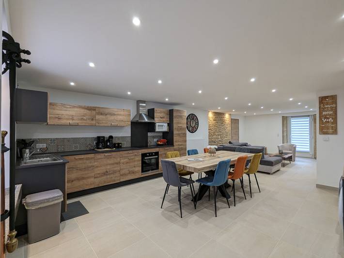 Gîte pour 6 personnes, avec Jardin