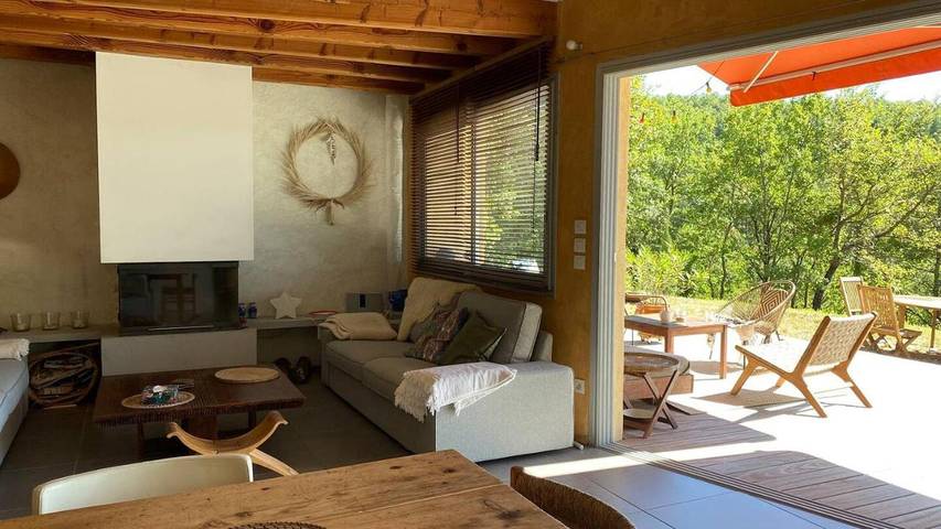 Chambre d’hôte pour 2 personnes, avec vue et jardin