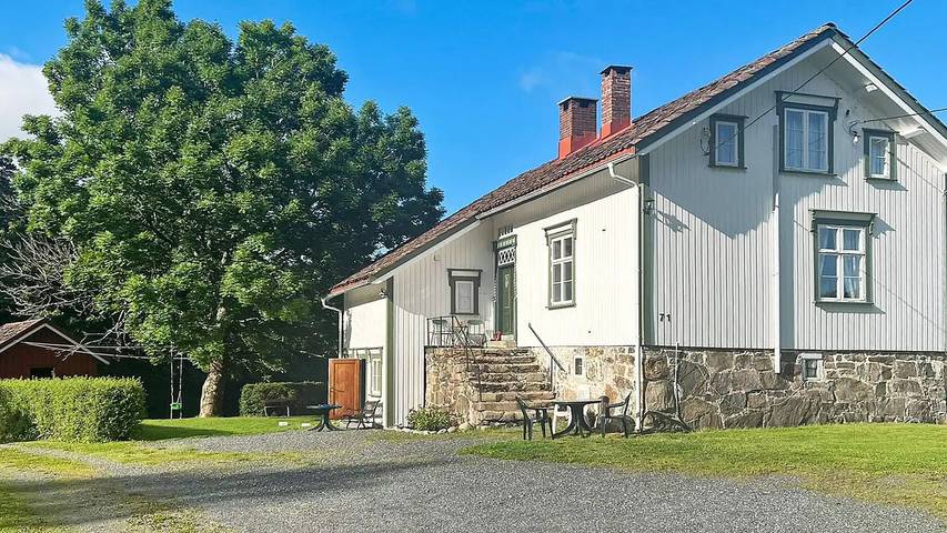 Ferienhaus für 11 Personen, mit Garten, mit Haustier in Tvedestrand