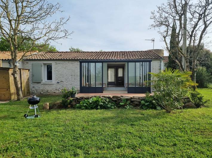 Gîte pour 4 personnes, avec terrasse et jardin, animaux acceptés à Le Pellerin