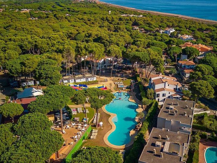 Camping für 4 Personen, mit Whirlpool und Kinderpool in Pals