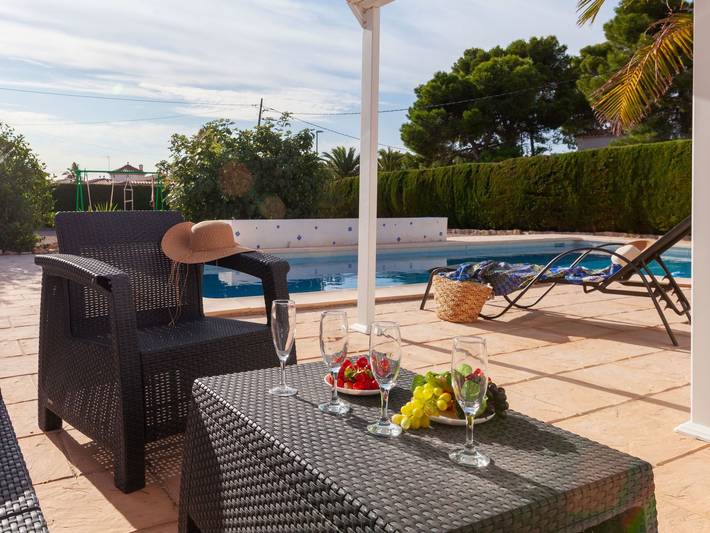 Villa del Capitan in Miami Platja, Montroig