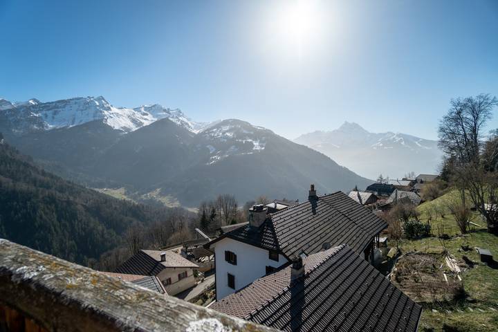 Gîte pour 6 personnes, avec Balcon et Balcon/Terrasse à Gryon - 3