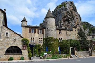 Hôtel pour 2 personnes, avec vue ainsi que terrasse et jardin à La Malène