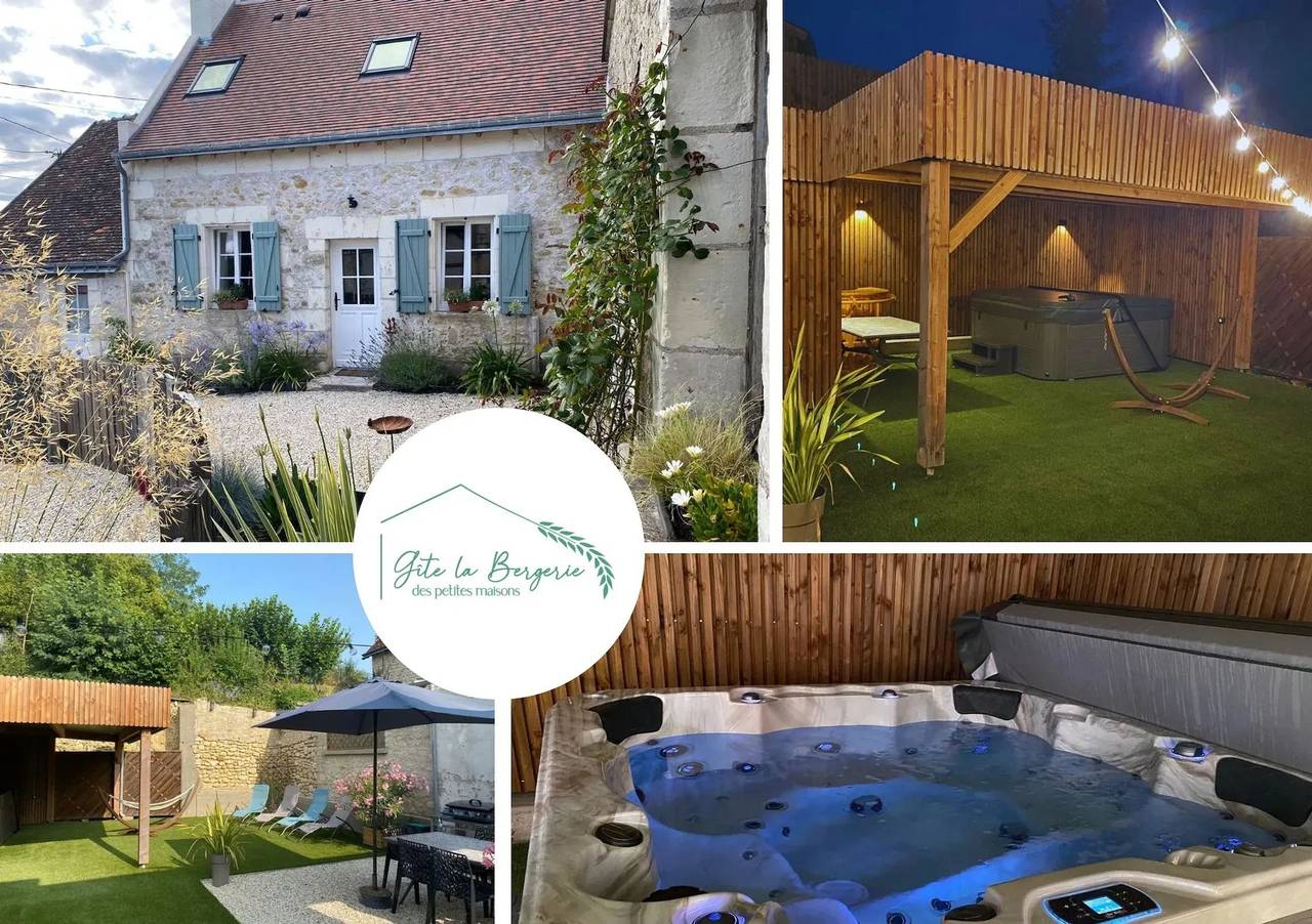 Encantadora casa con jacuzzi en Loches in Loches, Loches region