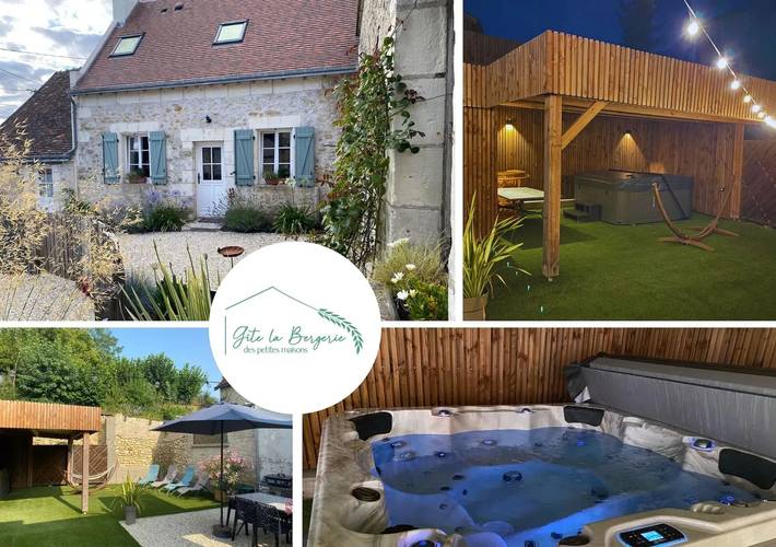 Casa de vacaciones para 8 personas, con jardín además de terraza y jacuzzi - 1