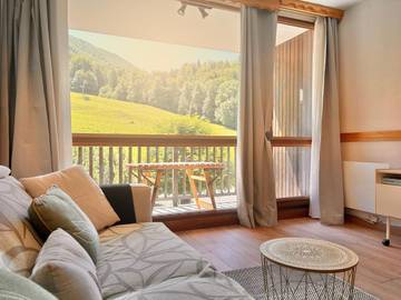 Gîte pour 4 personnes, avec vue et jardin dans Station Aillons Margeriaz
