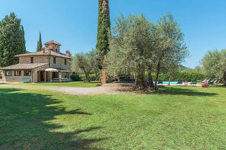 Villa pour 14 personnes, avec balcon et jardin - 1