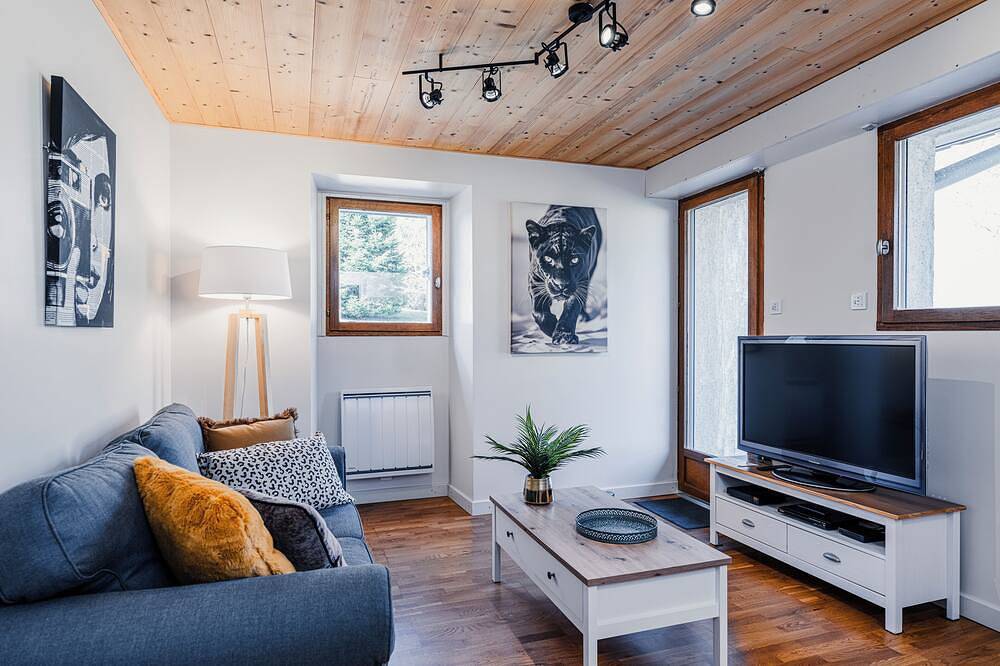 Apartamento entero, Hermoso apartamento cerca de las pistas, cómodo en la localidad de Les Rousses. in Lamoura, Parc naturel régional du Haut-Jura