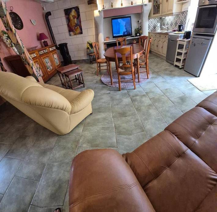 Appartement de vacances pour 9 personnes, avec jardin, animaux acceptés